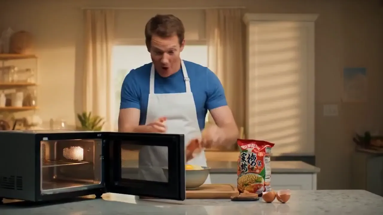 A cooking tutorial gone wrong #veo3